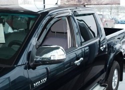 Slimline window visors Toyota Hilux 2005-2015 