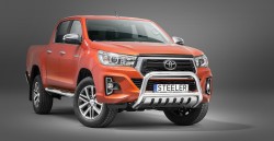 EC "A" bar with cross bar and axle-plate Toyota Hilux 2018- 
