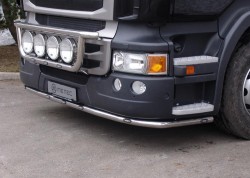 Front low bar / cityguard with LED, Scania R 2009-2016 