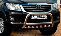 Front guard with URP, Toyota Hilux 
