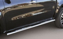 Stainless steel sidebars Mercedes-Benz X-Class 2018 - 
