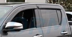 Window visors Toyota Hilux 2016 - 