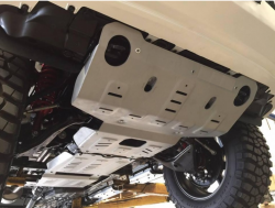 Aluminium 4 mm skid plates KIT Toyota Hilux 2016 - 